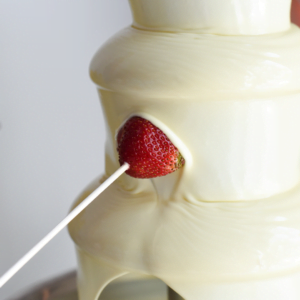 1st Class Cuisine White Chocolate Fountain for Hire